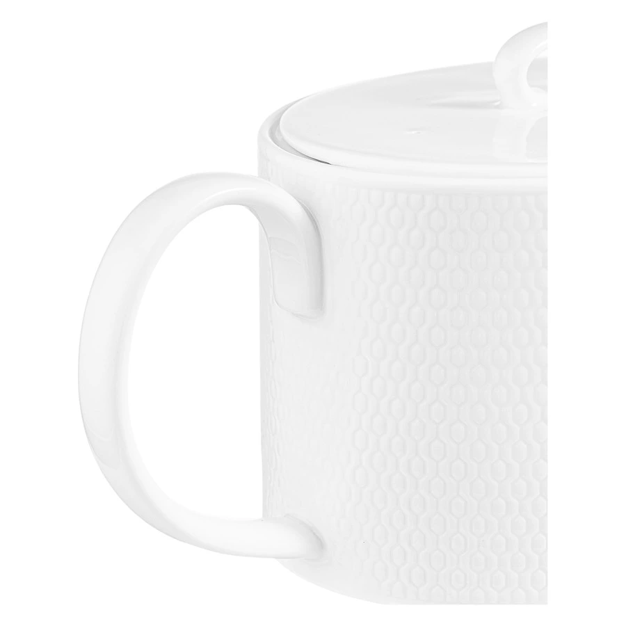Чайник Wedgwood Джио 1 л, фарфор костяной