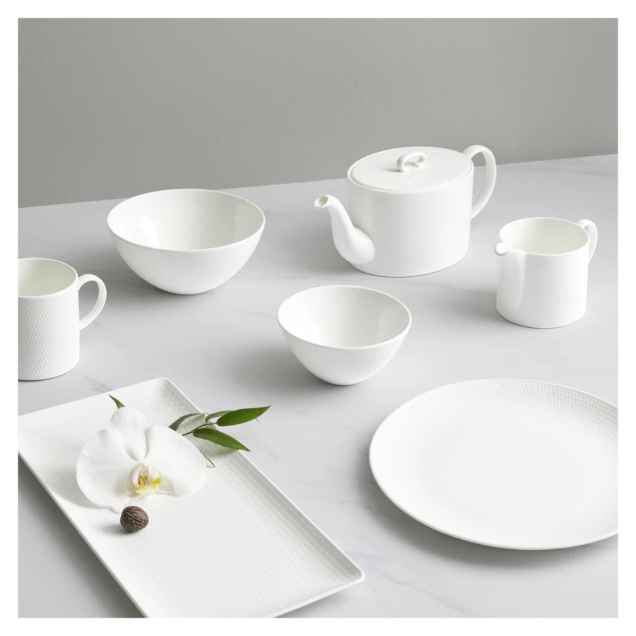 Чайник Wedgwood Джио 1 л, фарфор костяной