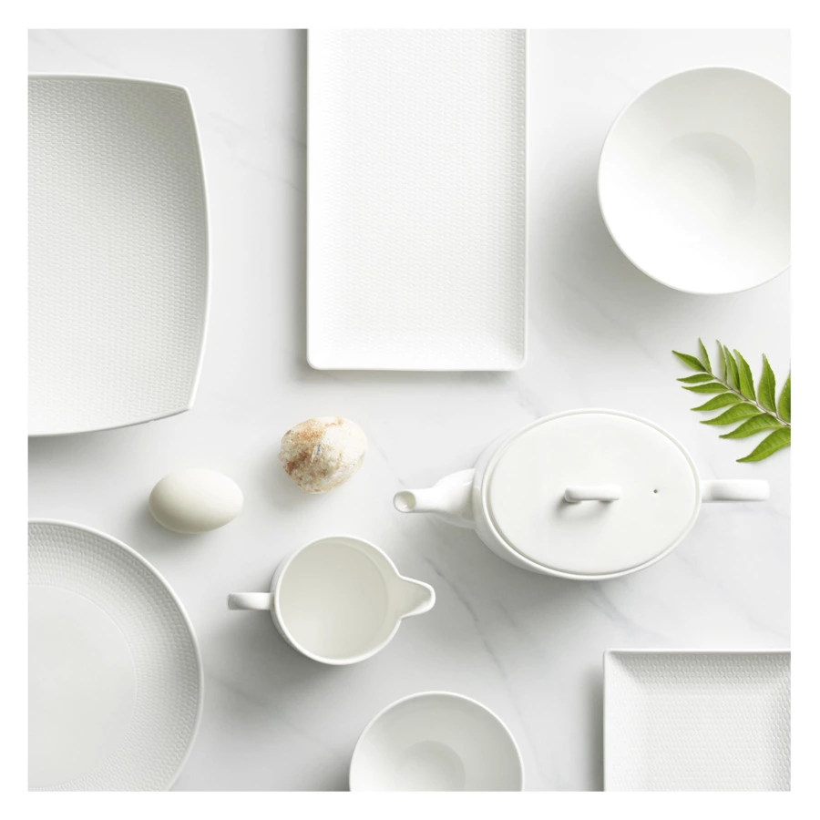 Чайник Wedgwood Джио 1 л, фарфор костяной