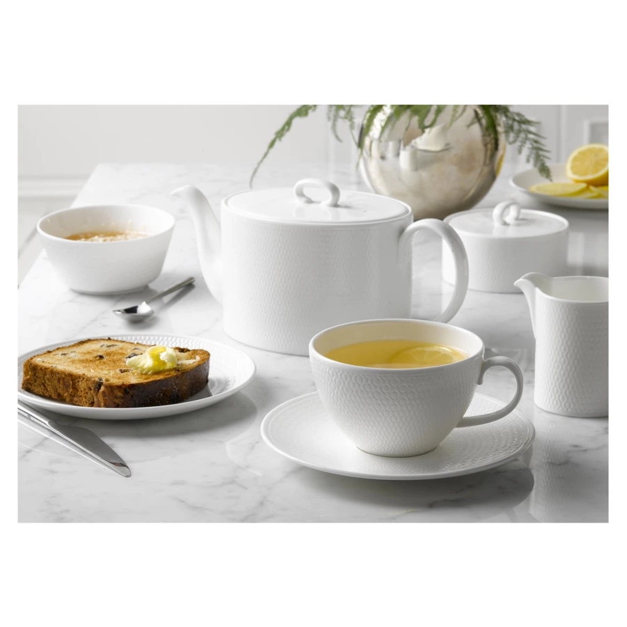 Чайник Wedgwood Джио 1 л, фарфор костяной