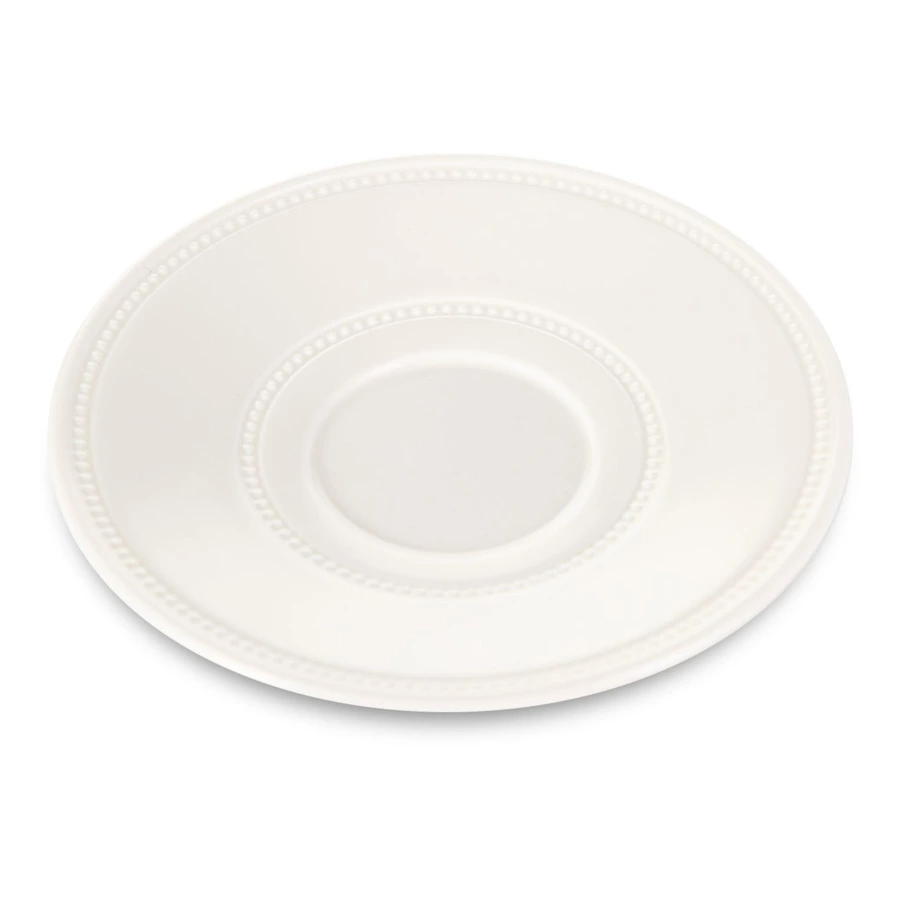 Блюдце для чашки для эспрессо Wedgwood Инталия 11,5  см, фарфор костяной