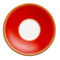 Чашка чайная с блюдцем Wedgwood Ренессанс 220 мл, фарфор, красная