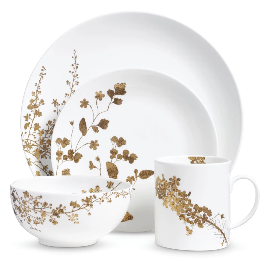 Сервиз чайно-столовый Wedgwood Вера Ванг Сад на 1 персону 4 предмета, фарфор костяной