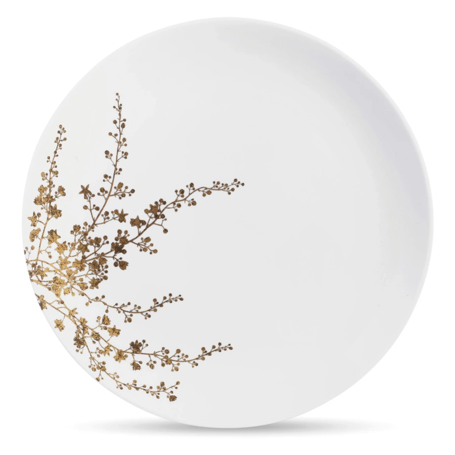 Тарелка обеденная Wedgwood Вера Ванг Сад 28 см, фарфор костяной