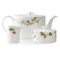 Набор из чайника, сахарницы и молочника Wedgwood Вера Ванг Сад, фарфор костяной