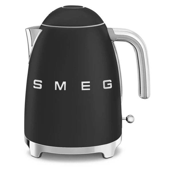 Чайник электрический SMEG KLF03BLMEU, 2400 Вт 1,7 л, матовый черный