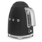 Чайник электрический SMEG KLF03BLMEU, 2400 Вт 1,7 л, матовый черный