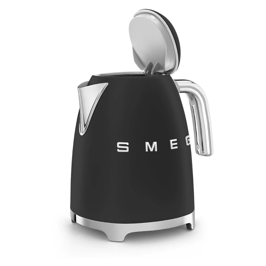 Чайник электрический SMEG KLF03BLMEU, 2400 Вт 1,7 л, матовый черный
