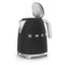 Чайник электрический SMEG KLF03BLMEU, 2400 Вт 1,7 л, матовый черный