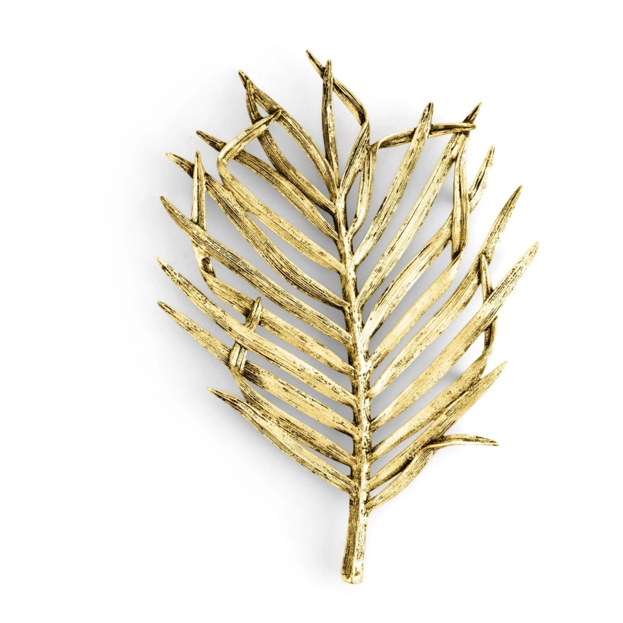 Чаша-лист Michael Aram Пальмовая ветвь, латунь