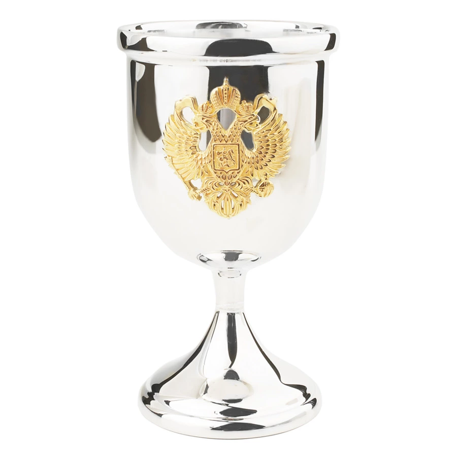 Рюмка Русские самоцветы 65,6 г, серебро 925