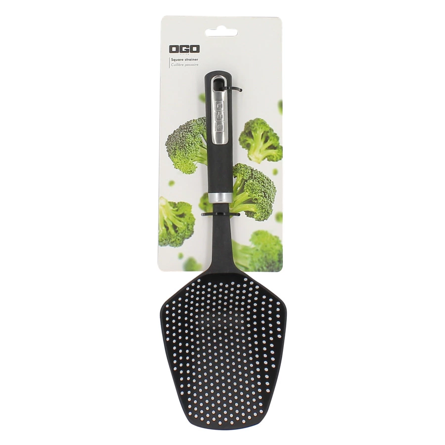 Ложка-дуршлаг квадратная OGO 34,5 см, нейлон