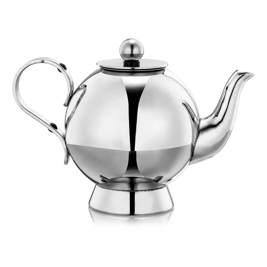 Чайник заварочный Nick Munro Spheres с ситечком 500 мл h12х9,5см, нержавеющая сталь