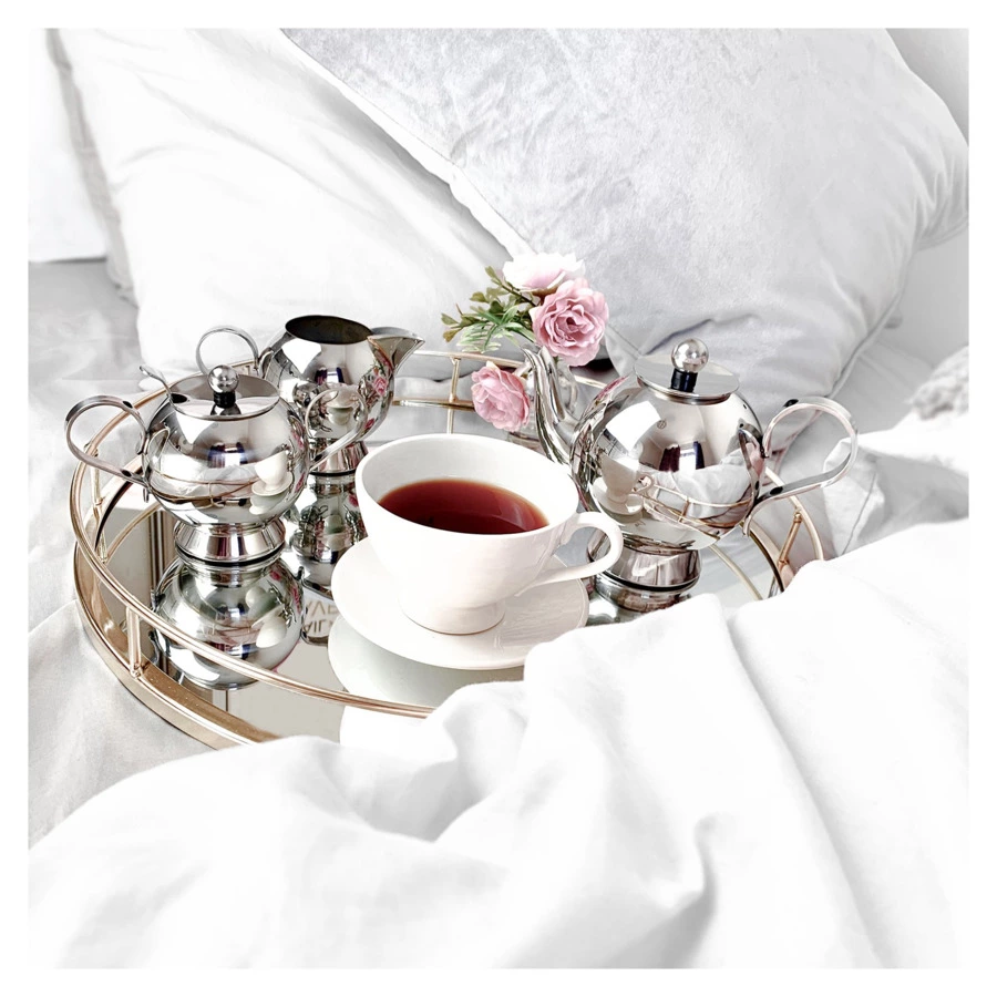 Чайник заварочный Nick Munro Spheres с ситечком 500 мл h12х9,5см, нержавеющая сталь