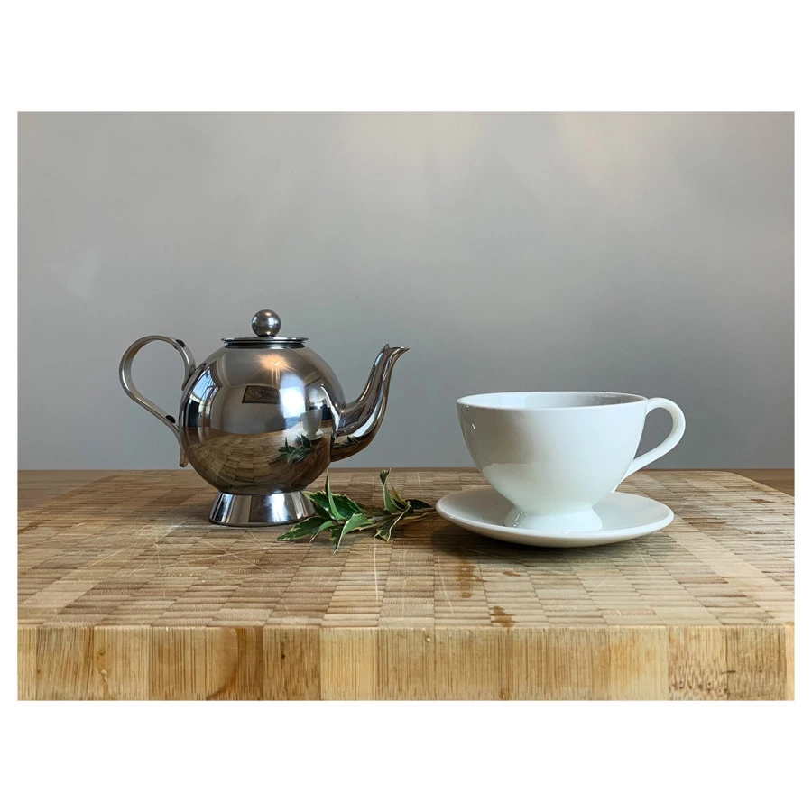 Чайник заварочный Nick Munro Spheres с ситечком 500 мл h12х9,5см, нержавеющая сталь