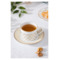 Чашка чайная с блюдцем Noritake Царский дворец, золотой кант 240 мл