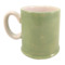 Кружка Just Mugs Яблоко 380мл, зеленая, керамика