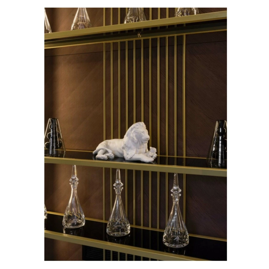 Фигурка Lladro Лев с львенком 44x21 см, фарфор