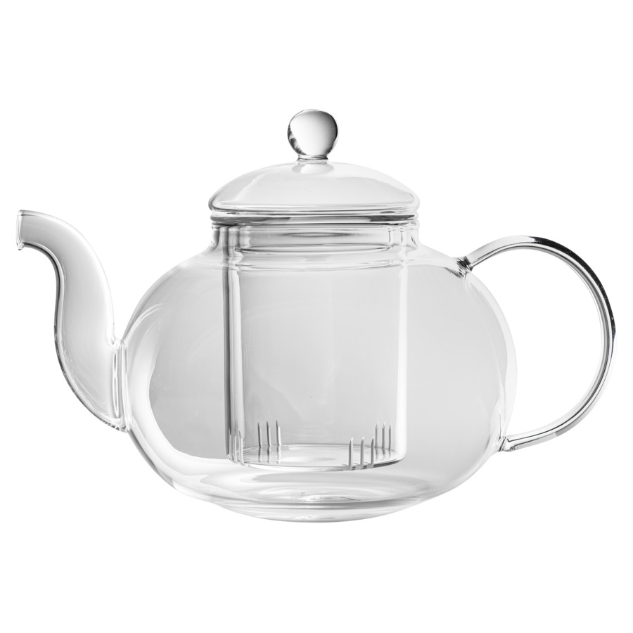 Чайник заварочный Bredemeijer Verona со стеклянным фильтром для связанного чая 1 л, стекло