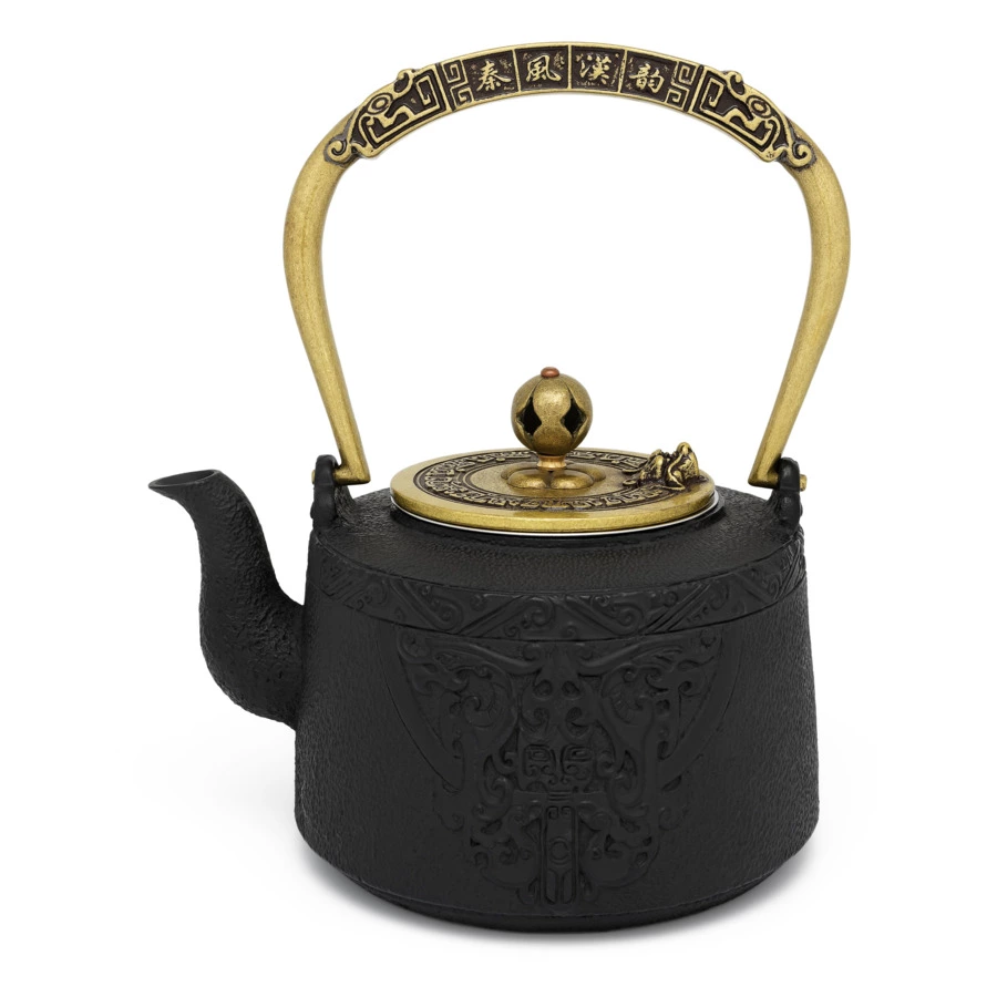 Чайник заварочный Bredemeijer Emperor 1,2 л, с фильтром, ручная работа, чугун, п/к