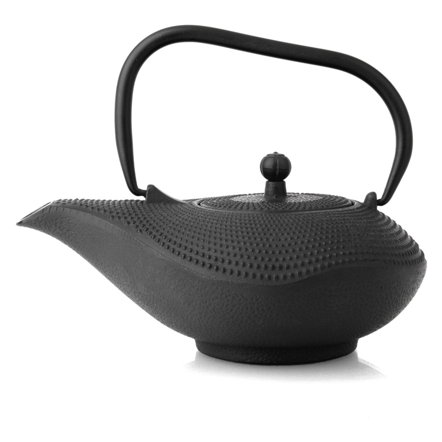 Чайник заварочный Bredemeijer Aladdin с фильтром, 900 мл, чугун, черный подставка для чайника bredemeijer asia jang чугун черный