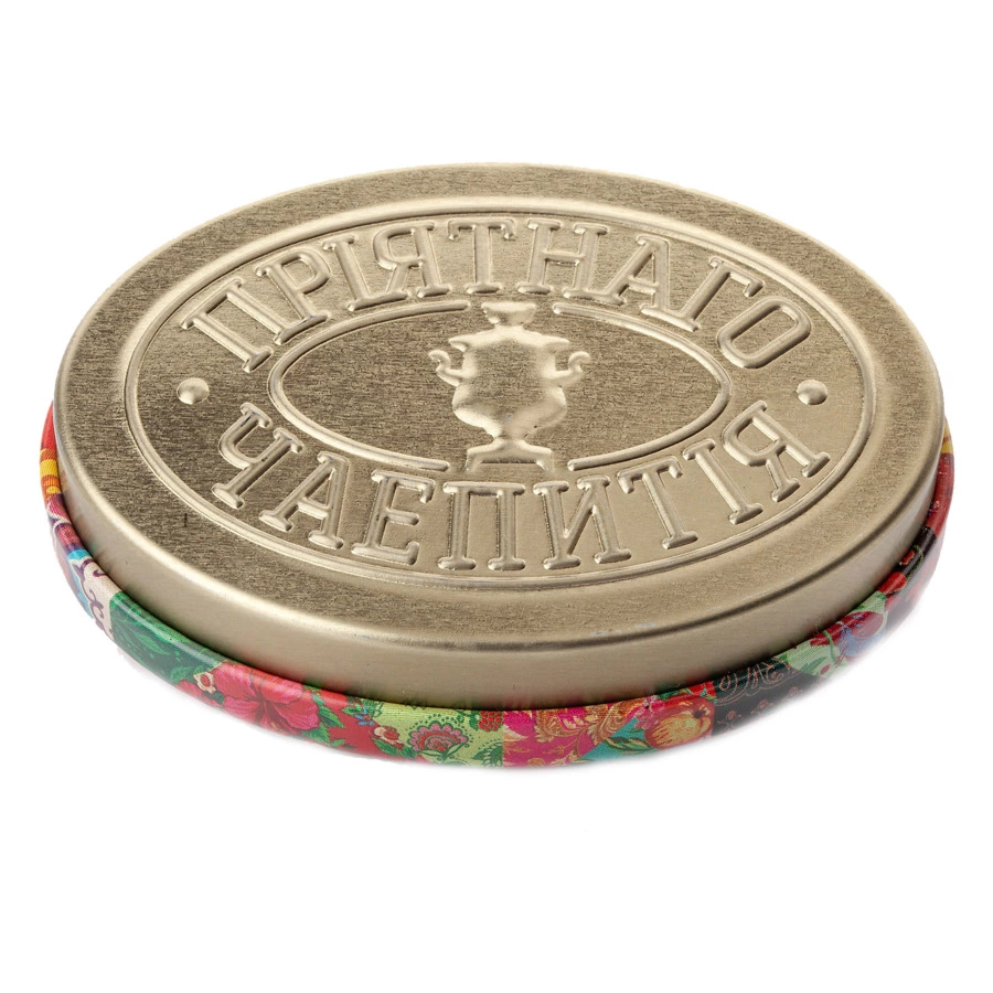 Набор чая листового в жестяной банке с леденцами СУГРЕВЪ 165 г