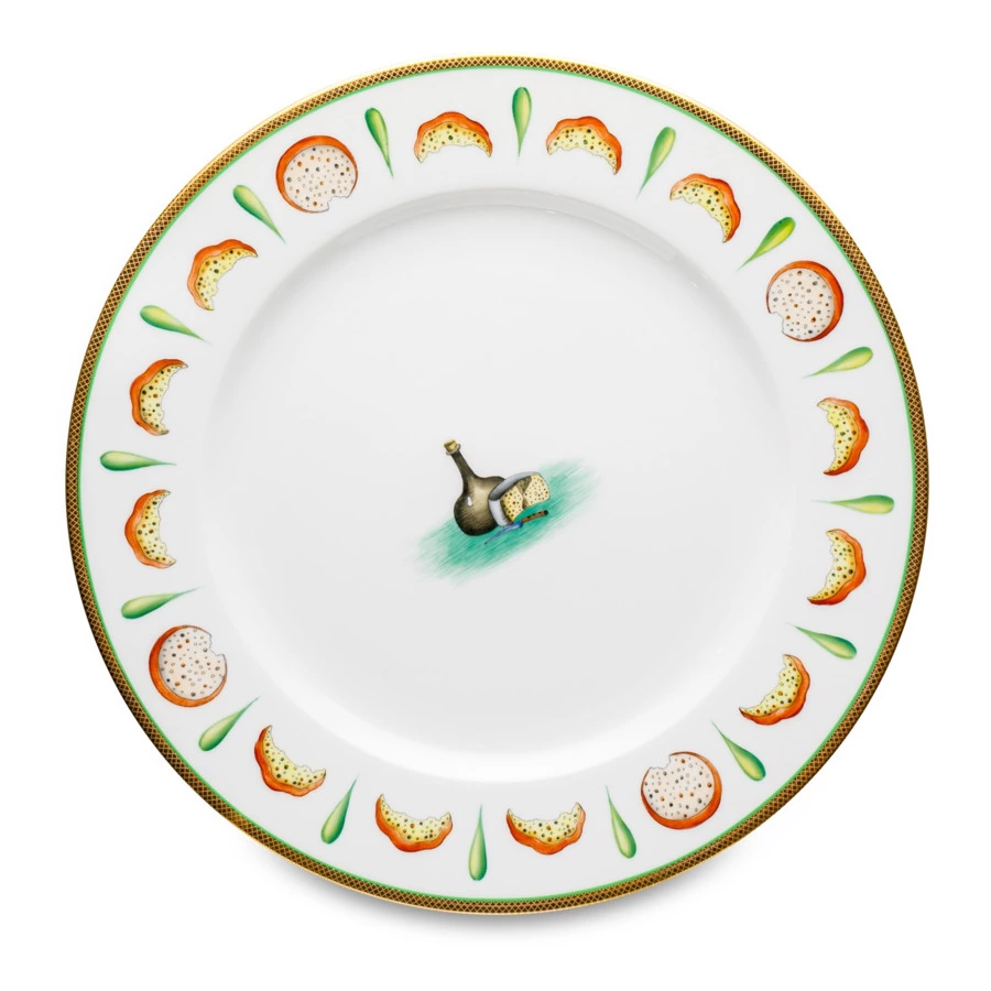 Сервиз столовый ИФЗ Крысята-воришки Европейская-2 на 2 персоны 9 предметов, фарфор твердый