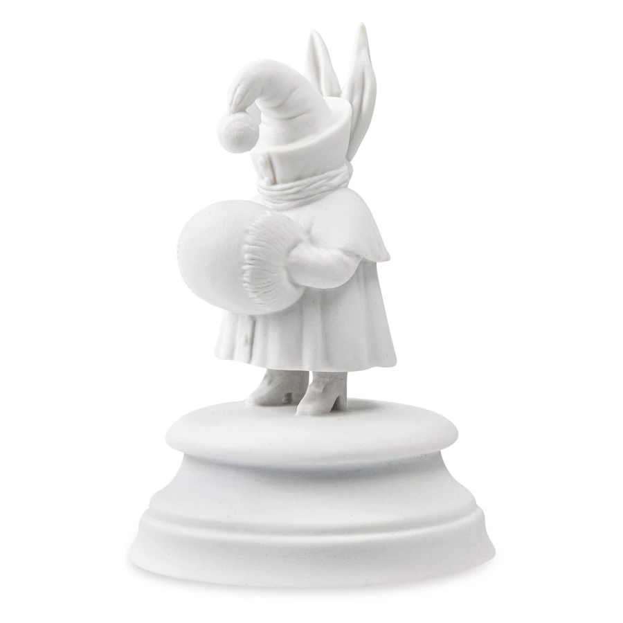 Скульптура ИФЗ Десятый гость 9 см, фарфор твердый, бисквит