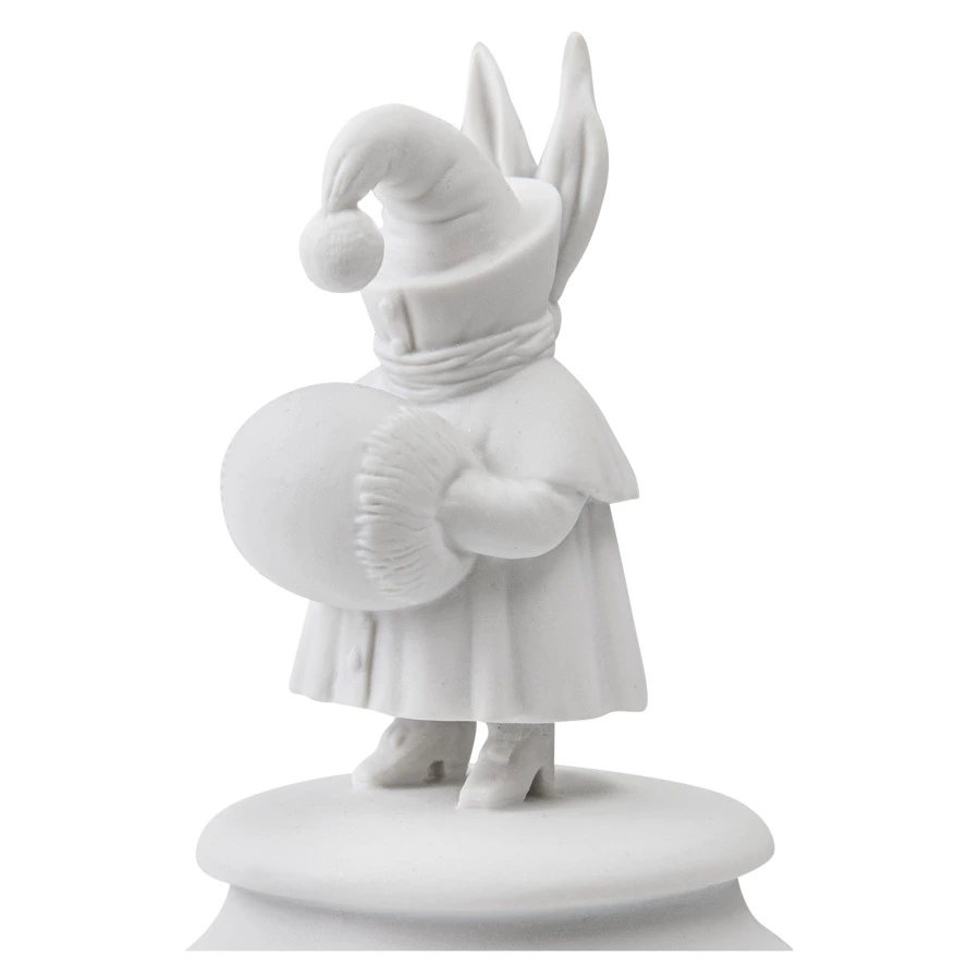 Скульптура ИФЗ Десятый гость 9 см, фарфор твердый, бисквит