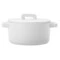 Кастрюля с крышкой Maxwell & Williams Эпикур 1,3 л, фарфор, белая