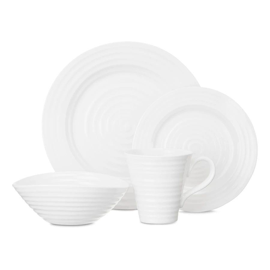 Сервиз чайно-столовый Portmeirion Софи Конран для Портмейрион на 1 персону 4 предмета, фарфор, п/к