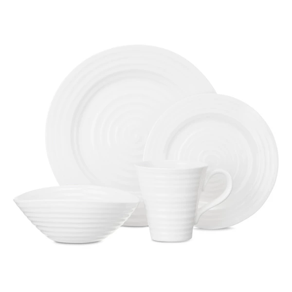 Сервиз чайно-столовый Portmeirion Софи Конран для Портмейрион на 1 персону 4 предмета, фарфор, п/к