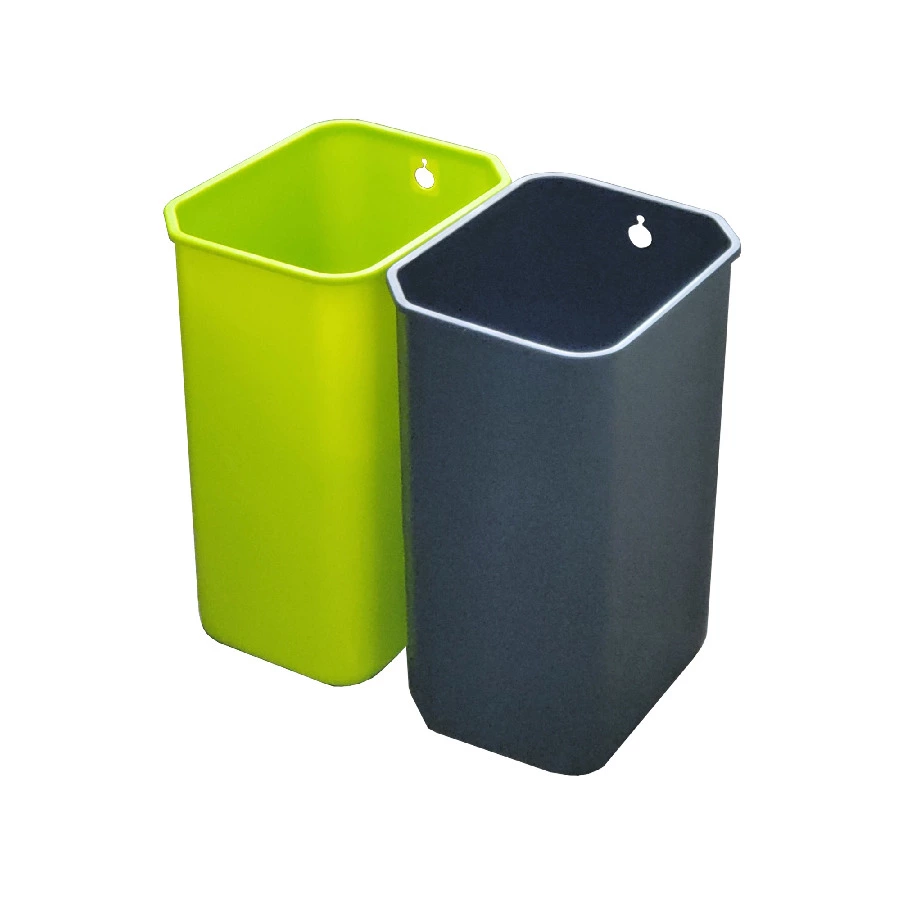 Ведро для мусора сенсорное с раздельным сбором EKO Mirage DUO 20 л, сталь нержавеющая