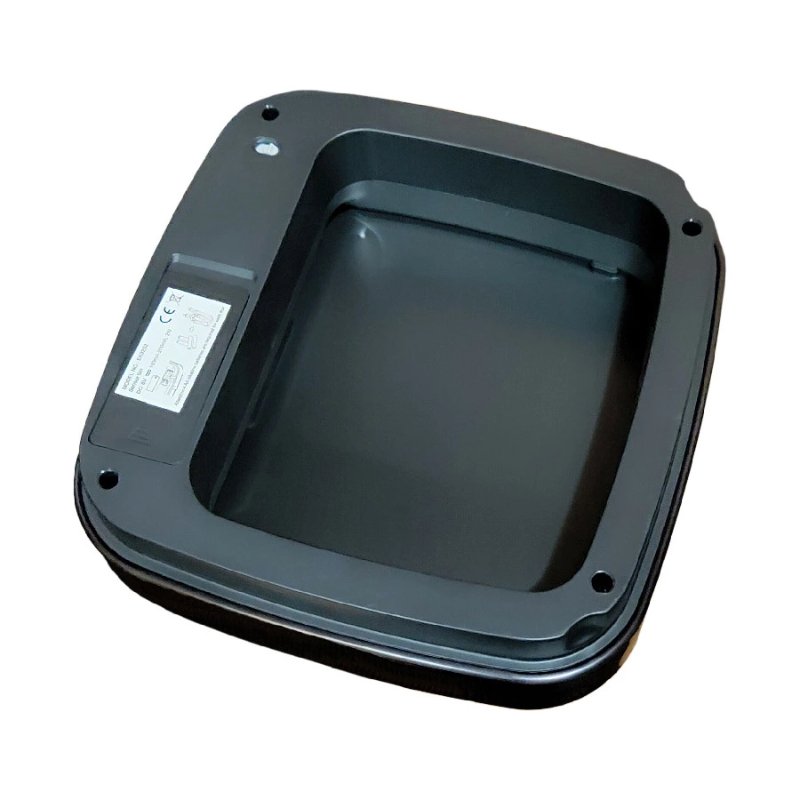 Ведро для мусора сенсорное EKO Ecosmart X 12 л, сталь нержавеющая, черный сатин