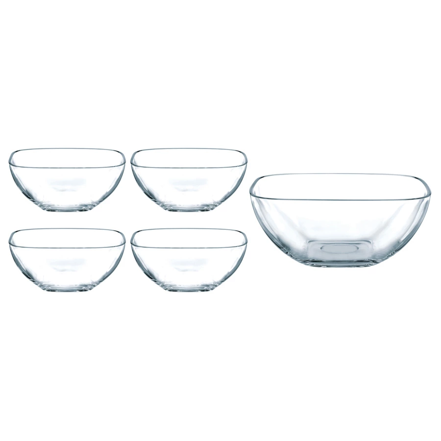 Набор салатников Nachtmann DOMINO 5 шт, cтекло хрустальное, п/к