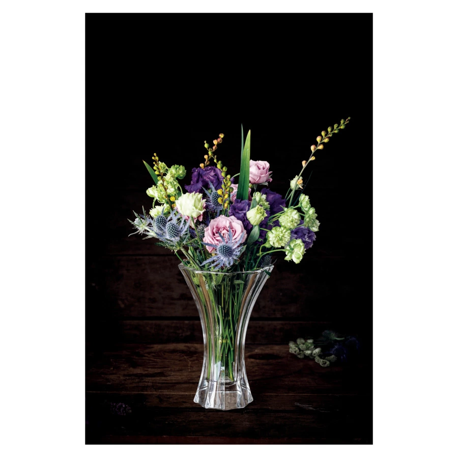 Ваза для цветов Nachtmann Saphir 21 см, хрусталь бессвинцовый, п/к