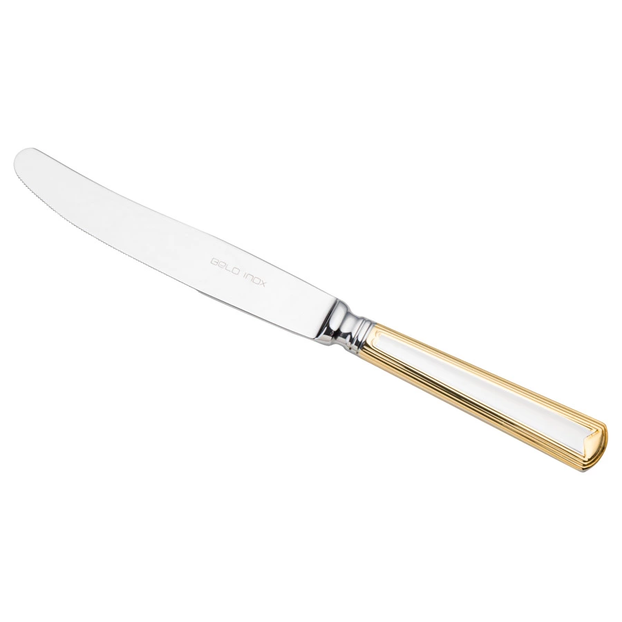 Набор столовых приборов Belo Inox Европа на 6 персон 24 предмета, сталь нержавеющая, частич позолота