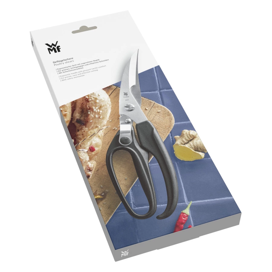 Ножницы кухонные для птицы WMF 24,5 см, сталь нержавеющая, черный