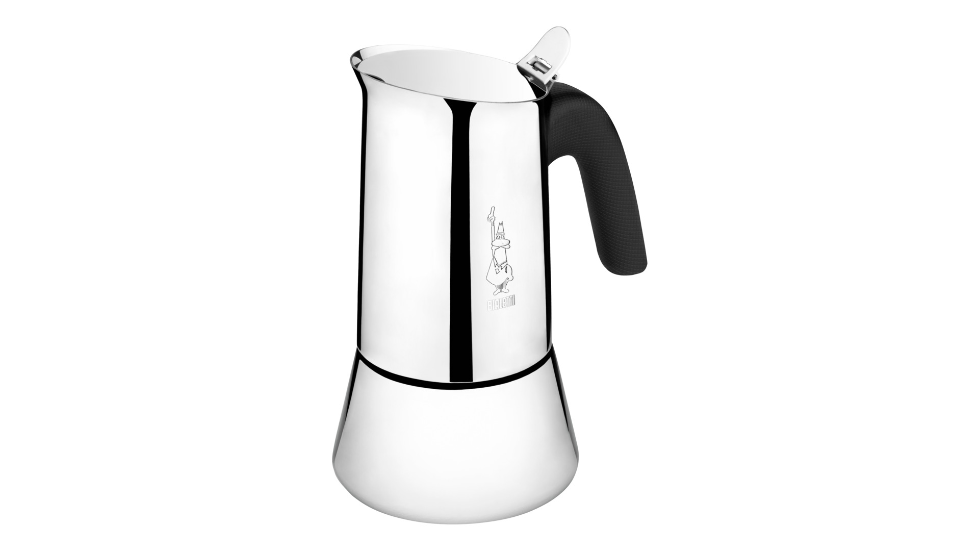 Кофеварка гейзерная на 4 чашки Bialetti Venus New 170 мл, серебристая -  купить за 7890 руб. в Москве | WILLIAMS OLIVER