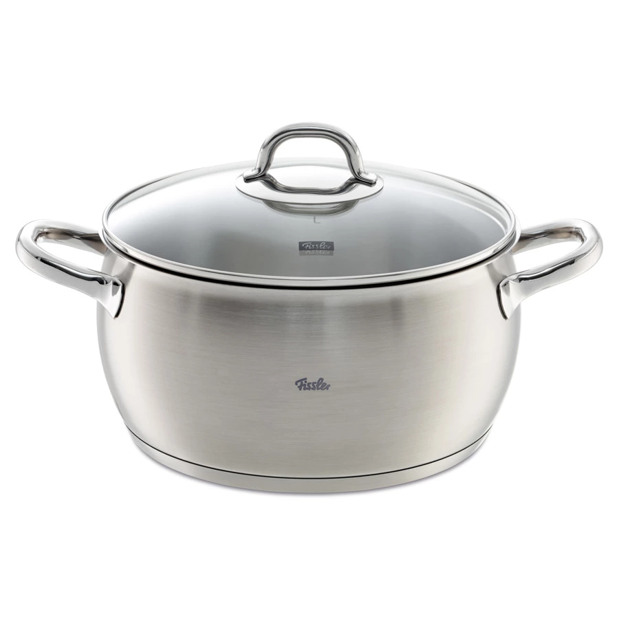 Кастрюля Fissler Valea 6л, Сталь нержавеющая
