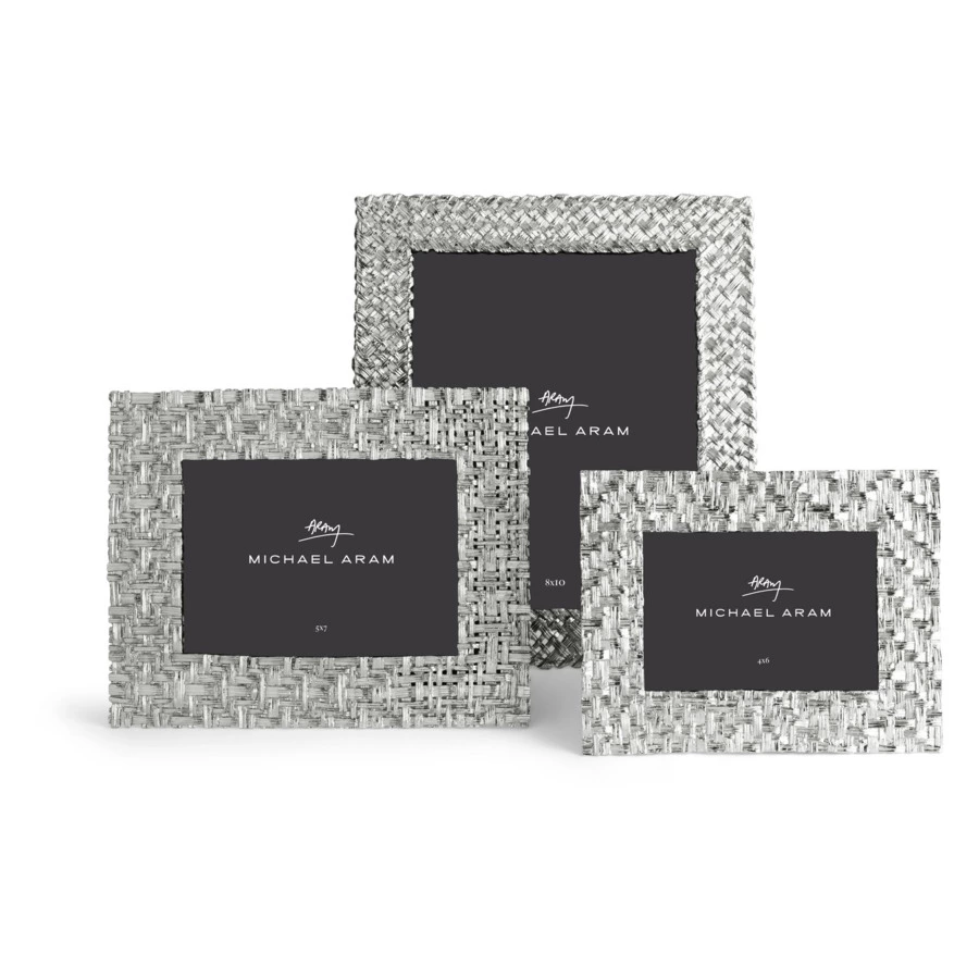 Рамка для фото Michael Aram Пальмовая ветвь 13х18 см, никель