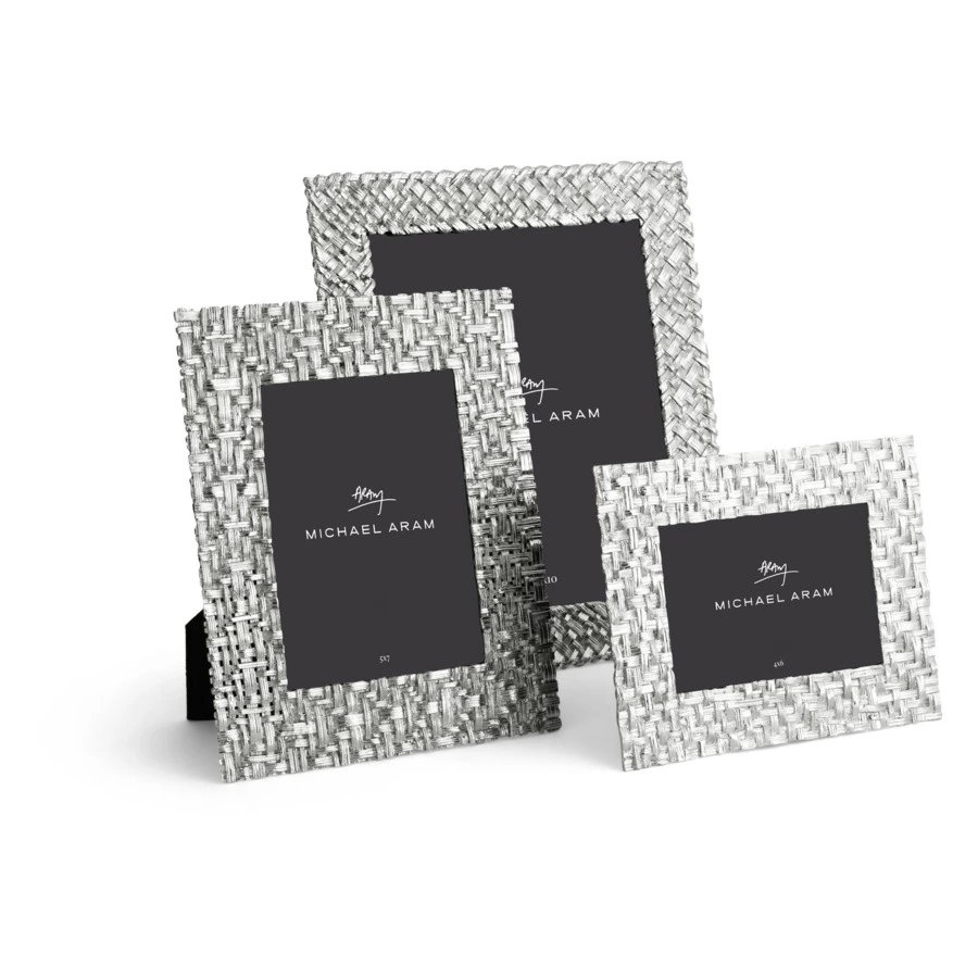 Рамка для фото Michael Aram Пальмовая ветвь 13х18 см, никель