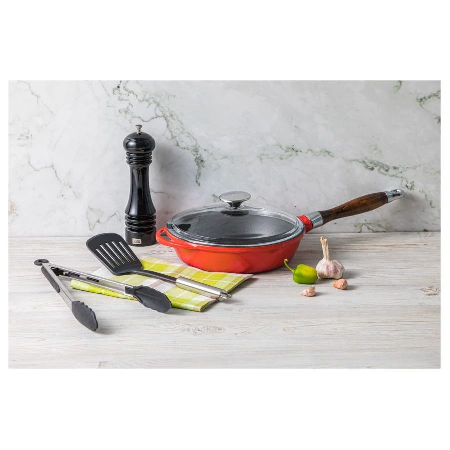 Лопатка с прорезями Weis 32х8см, сталь нержавеющая, нейлон