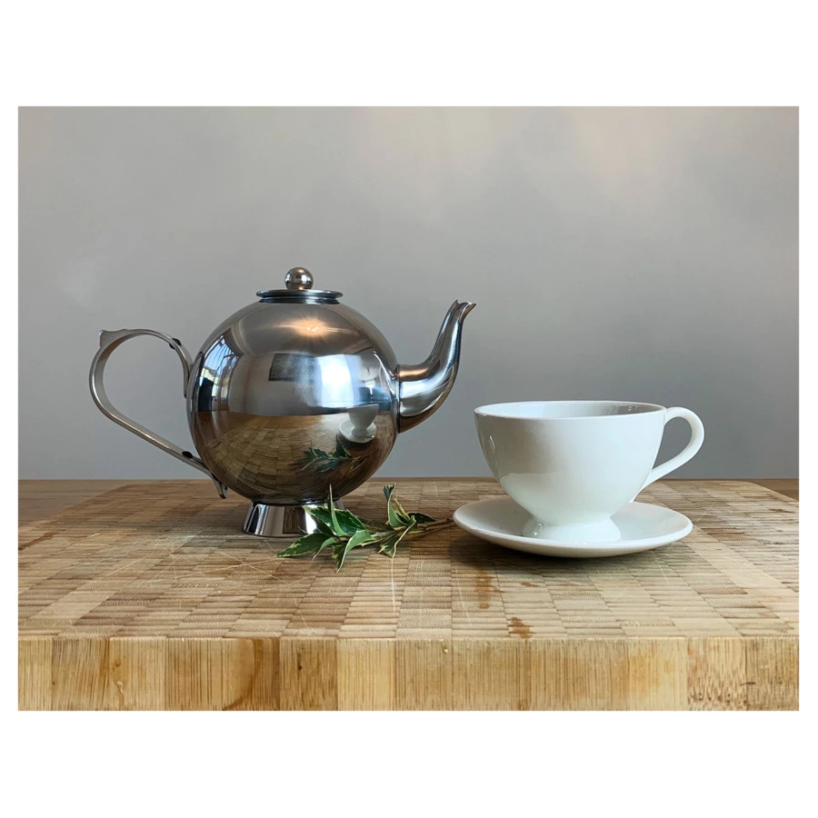 Чайник заварочный Nick Munro Spheres с ситечком 1 л h16х13 см, нержавеющая сталь