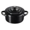 Кокотница Le Creuset 10см 250мл, черный глянец, керамика