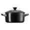 Кокотница Le Creuset 10см 250мл, черный глянец, керамика