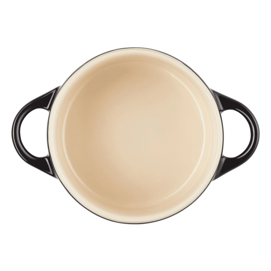 Кокотница Le Creuset 10см 250мл, черный глянец, керамика