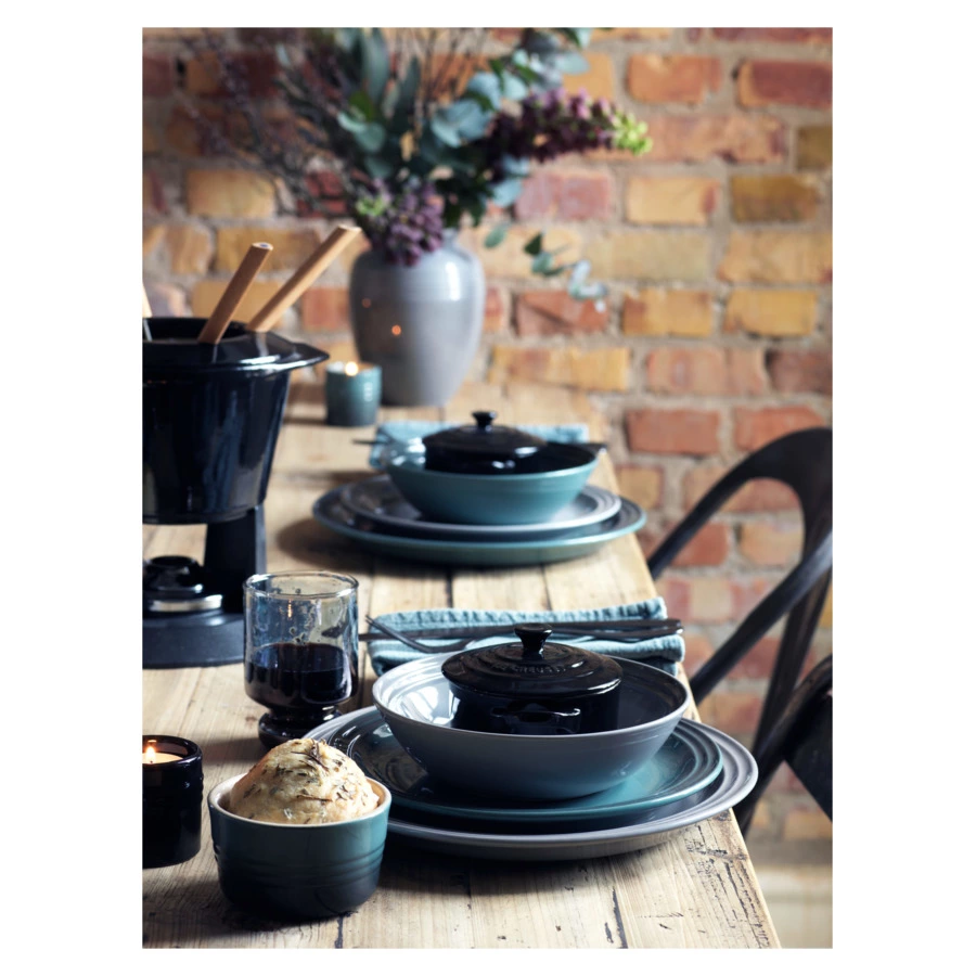 Кокотница Le Creuset 10см 250мл, черный глянец, керамика