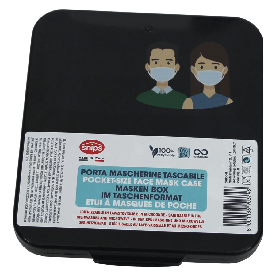 Контейнер для масок SNIPS, пластик