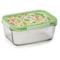 Контейнер прямоугольный SNIPS 800 мл, 13,5х18х7,5 см, для СВЧ и заморозки, стекло, зеленый